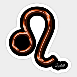 Leo Zodiac Sticker